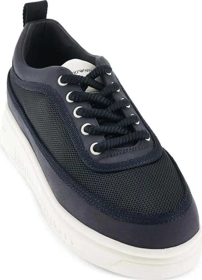 Knurled-Sole Mesh Sneakers - Image 2
