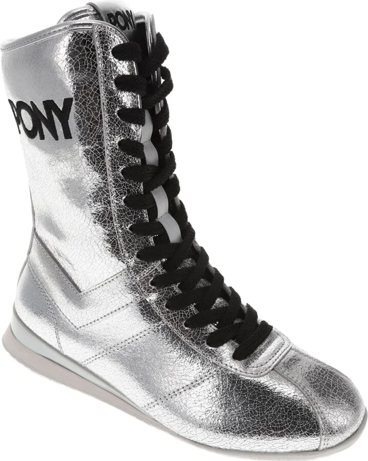 KO-80 High Vintage Metallic Sneakers