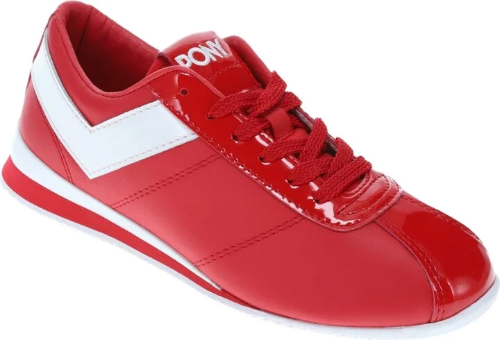 KO-Low Patent Sneakers