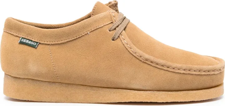 Koala suede lace-up shoes