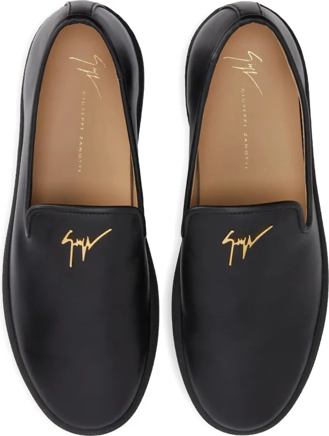 Kobe logo-plaque slip-on sneakers - Image 3