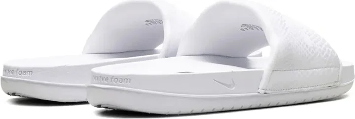 Kobe Offcourt "Triple White" slides - Image 3