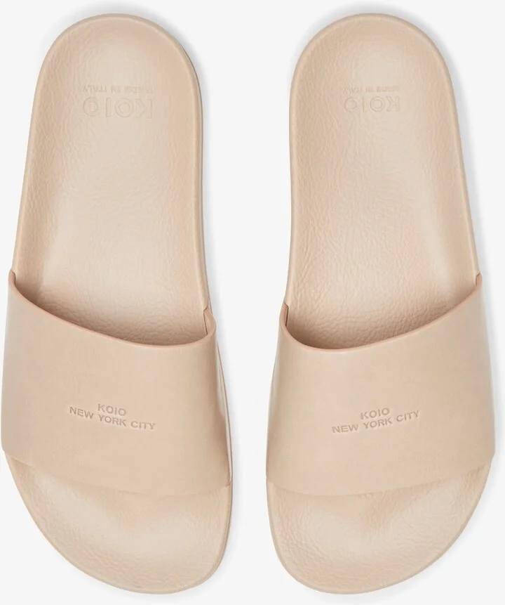 Koio Elba Slide - Taupe - Image 4