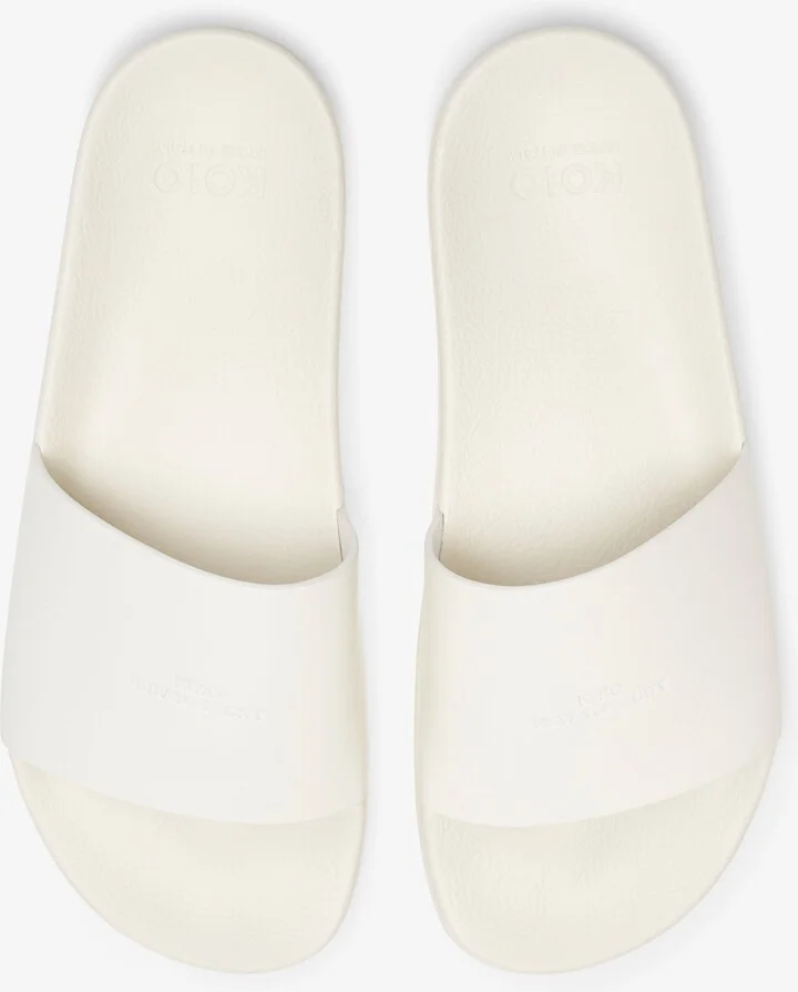 Koio Elba Slide - White - Image 4