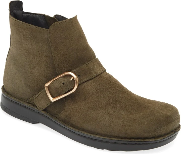Oily Olive Suede