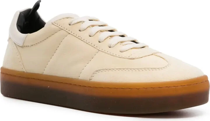 Kombined 101 leather sneakers - Image 2