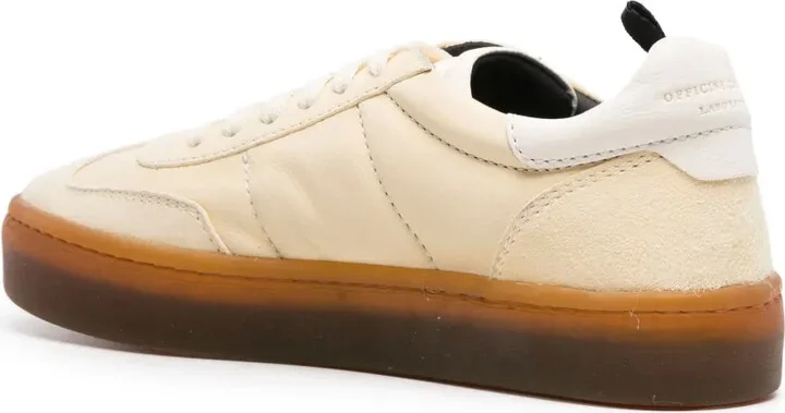 Kombined 101 leather sneakers - Image 3