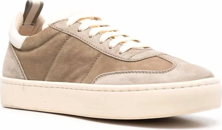 Kombined low-top sneakers - Image 2