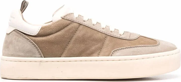 Kombined low-top sneakers