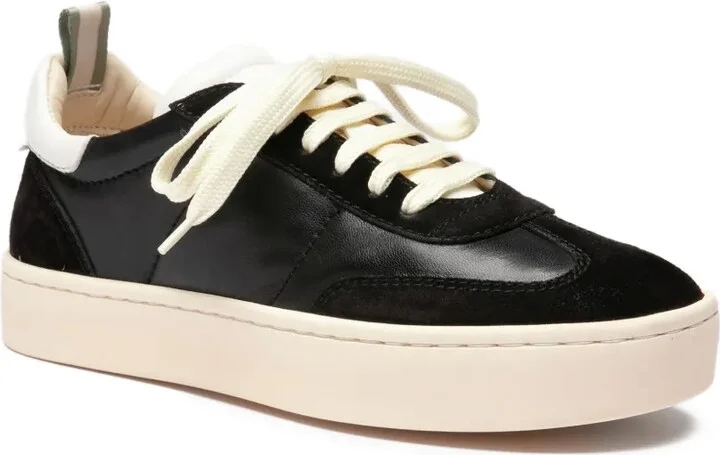 Kombined suede platform sneakers - Image 2