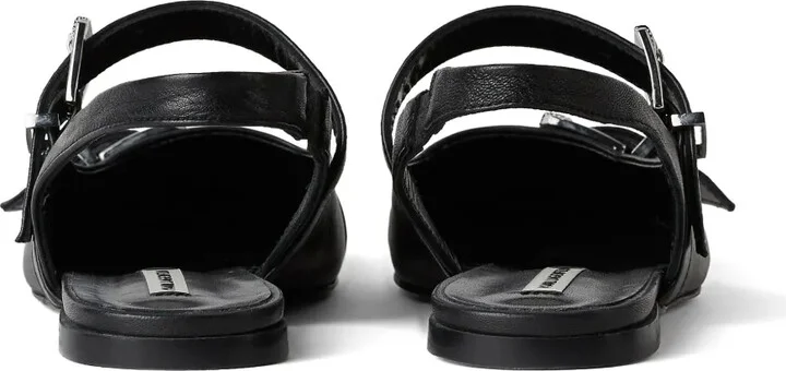 Konnie double-strap leather pumps - Image 3