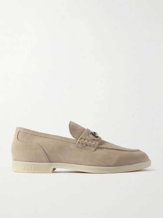 Konrad Horsebit Suede Loafers