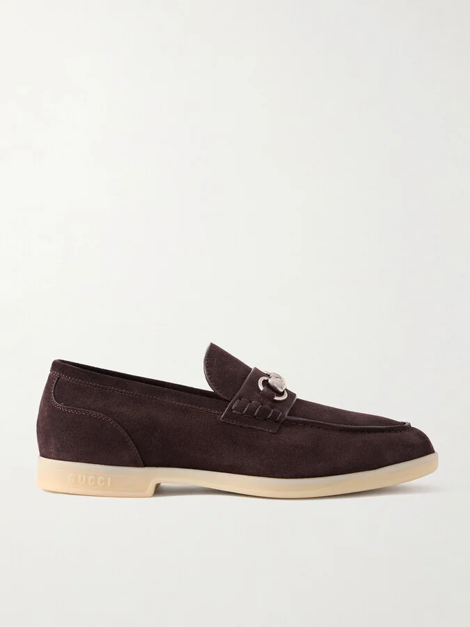 Konrad Horsebit Suede Loafers