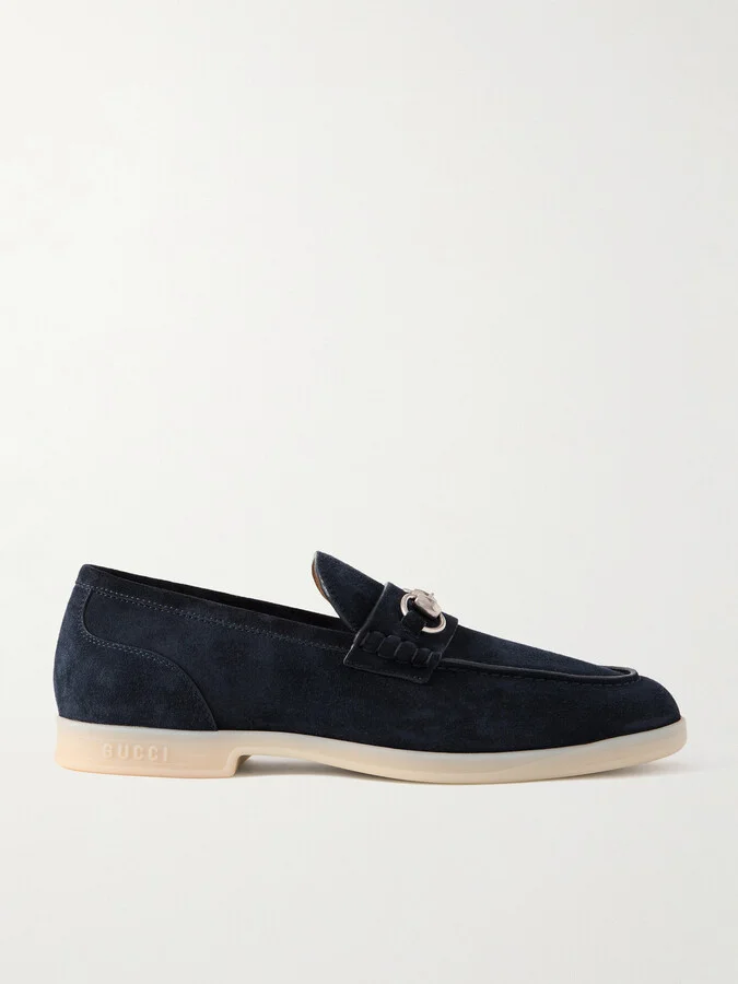 Konrad Horsebit Suede Loafers
