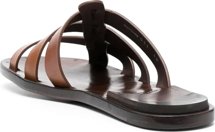 Kontraire leather slides - Image 3