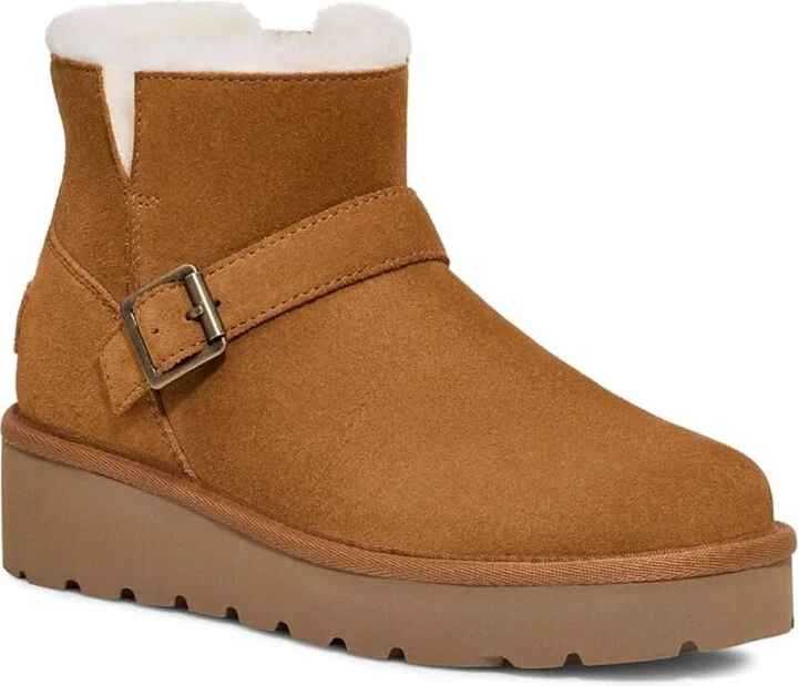 Koolaburra by UGG Kelissa Mini Boots Women's US 9 Chestnut Round Toe KHD1944