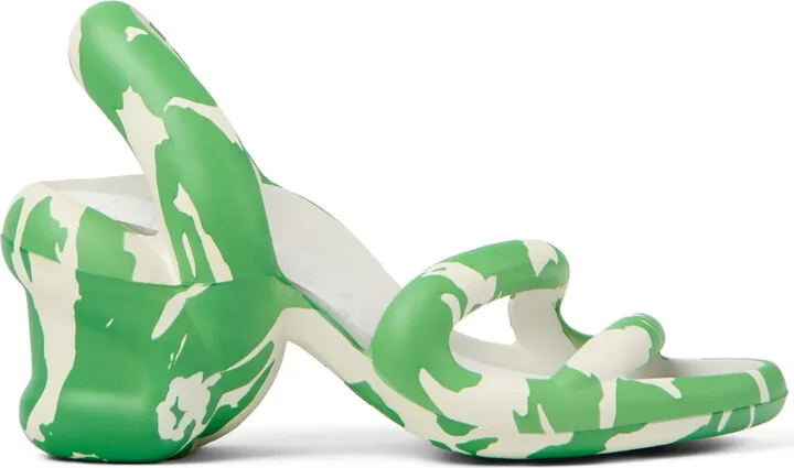 Korabah 80mm two-tone sandals