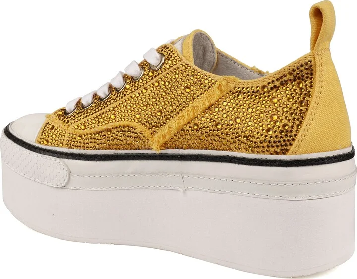 Koralay Rhinestone Platform Sneaker - Image 2