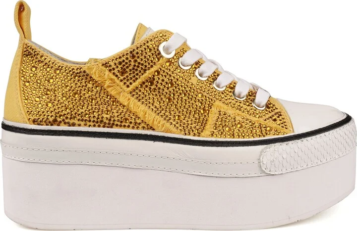 Koralay Rhinestone Platform Sneaker - Image 3