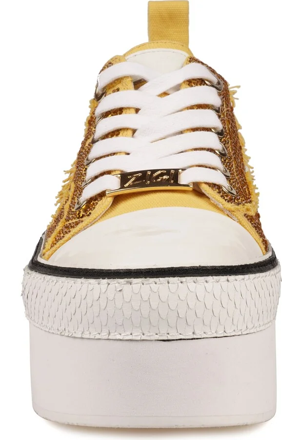 Koralay Rhinestone Platform Sneaker - Image 4