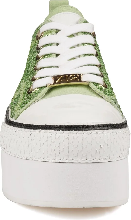 Koralay Rhinestone Platform Sneaker - Image 10