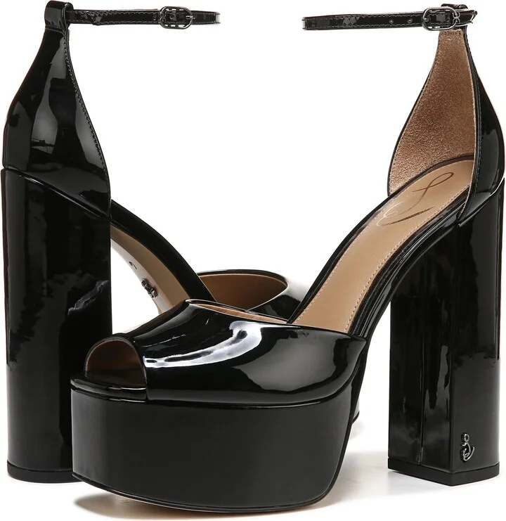 Kori Ankle Strap Peep Toe Platform Sandal - Image 9