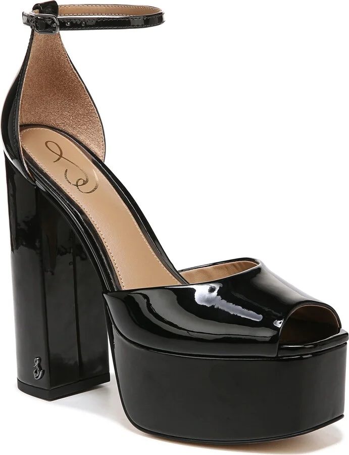 Kori Ankle Strap Peep Toe Platform Sandal