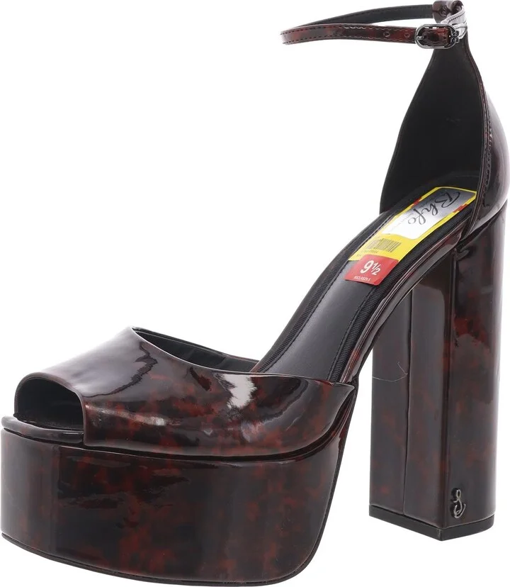 Kori Womens Buckle Ankle Strap Platform Sandals