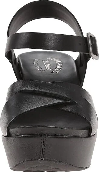 Kork-Ease Ava 2.0 Women's Wedge Shoes Black : 7 M, Leather - Image 6