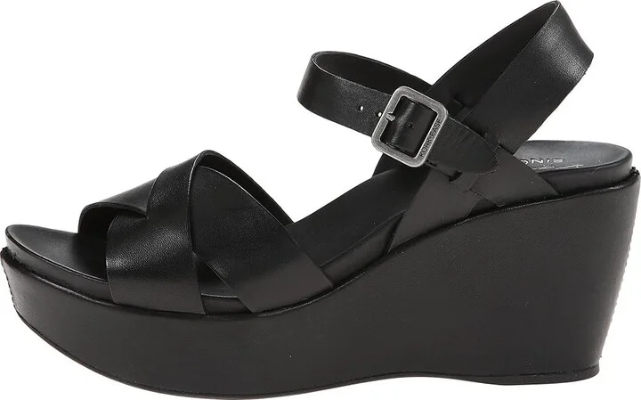 Kork-Ease Ava 2.0 Women's Wedge Shoes Black : 7 M, Leather - Image 7