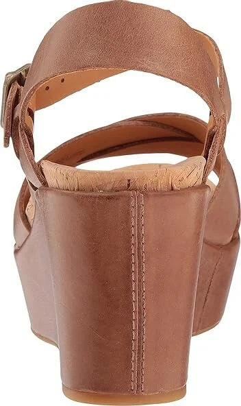 Kork-Ease Ava 2.0 Women's Wedge Shoes Golden Sand : 9 M, Leather - Image 5