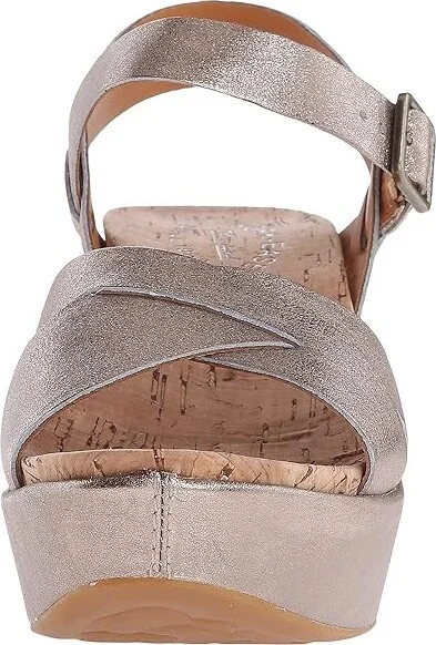 Kork-Ease Ava 2.0 Women's Wedge Shoes Soft Gold : 7 M, Leather - Image 6