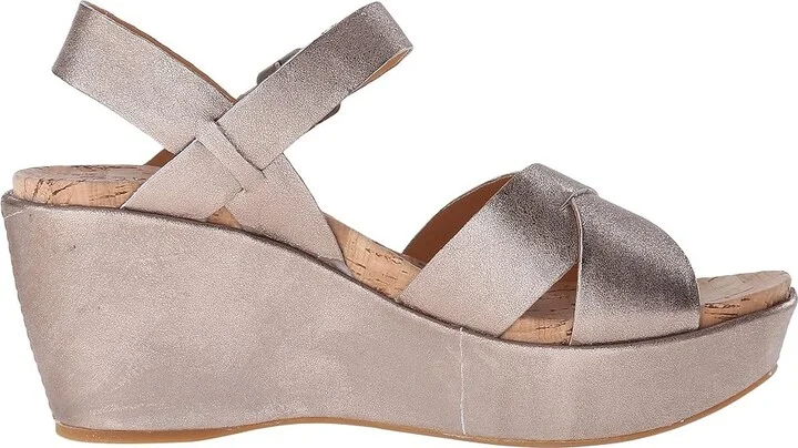 Kork-Ease Ava 2.0 Women's Wedge Shoes Soft Gold : 7 M, Leather - Image 8