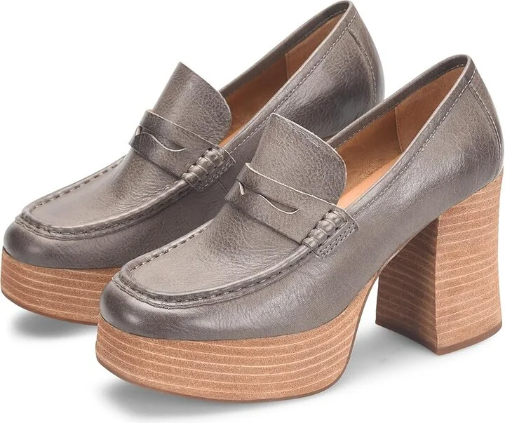 Kork-Ease Barbara Women's Shoes Grey : 8.5 M, Leather