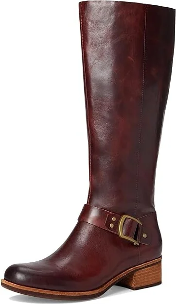 Kork-Ease Carli Women's Boots Burgundy/Port : 6.5 M, Leather - Image 5