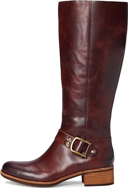 Kork-Ease Carli Women's Boots Burgundy/Port : 6.5 M, Leather - Image 6
