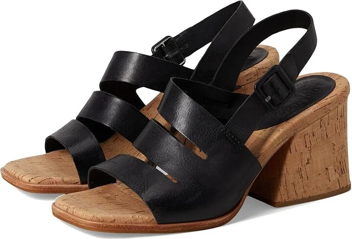 Kork-Ease Cate Women's Sandals Black : 7 M, Leather