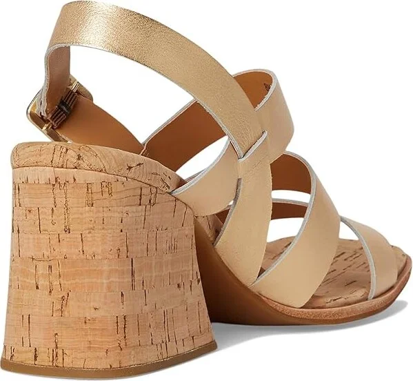 Kork-Ease Cate Women's Sandals Gold : 9 M, Leather - Image 4