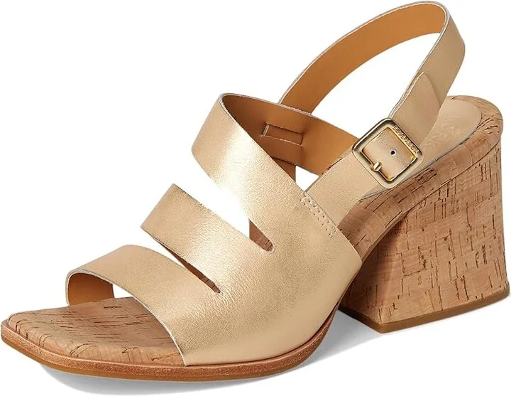 Kork-Ease Cate Women's Sandals Gold : 9 M, Leather - Image 5