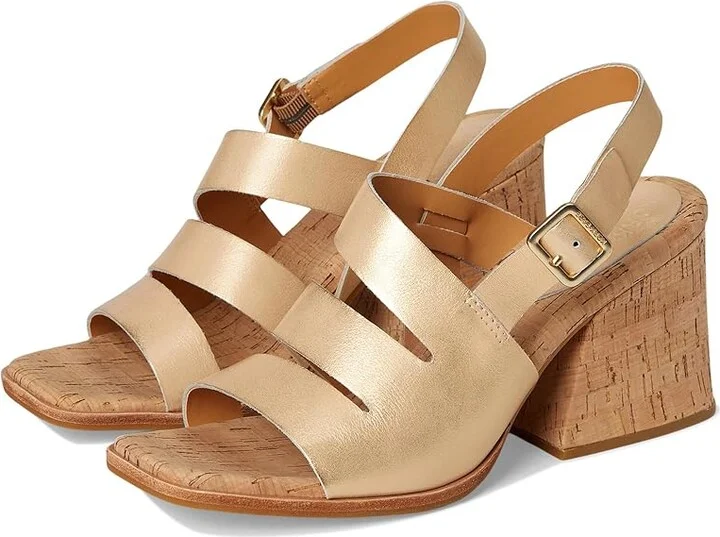 Kork-Ease Cate Women's Sandals Gold : 9 M, Leather