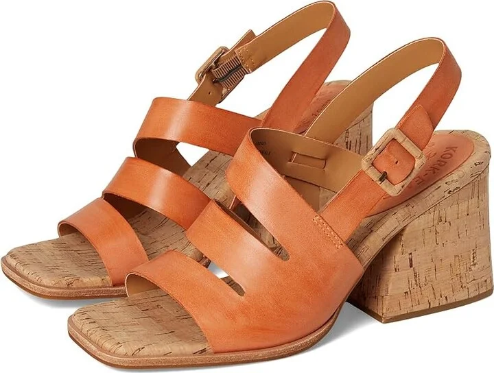 Kork-Ease Cate Women's Sandals Orange : 10 M, Leather