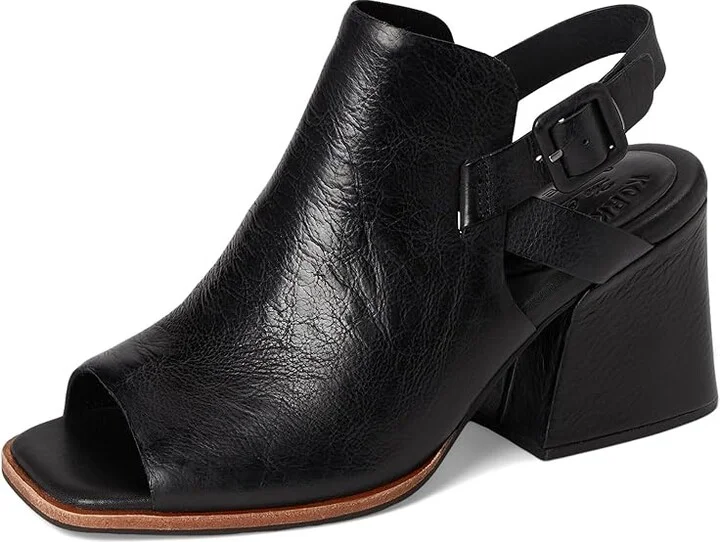 Kork-Ease Cline Women's Wedge Shoes Black : 11 M, Leather - Image 5