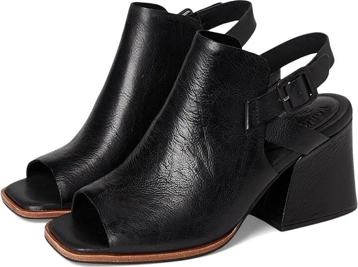 Kork-Ease Cline Women's Wedge Shoes Black : 11 M, Leather