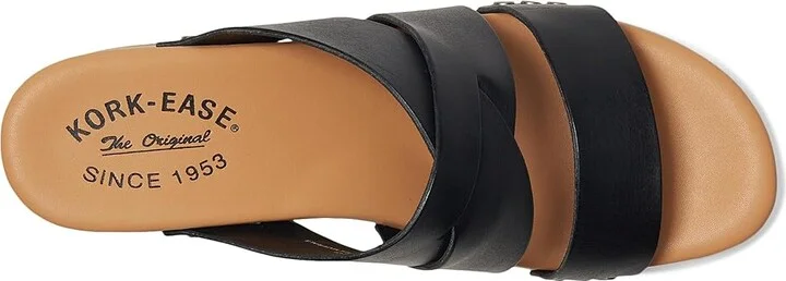 Kork-Ease Emersen Women's Sandals Black : 7 M, Leather - Image 2