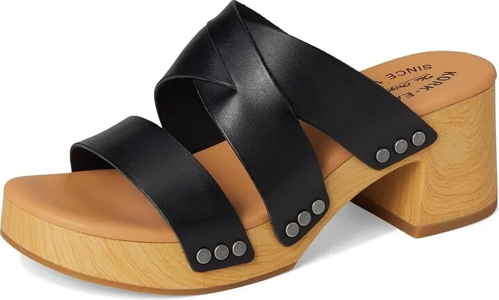 Kork-Ease Emersen Women's Sandals Black : 7 M, Leather - Image 5