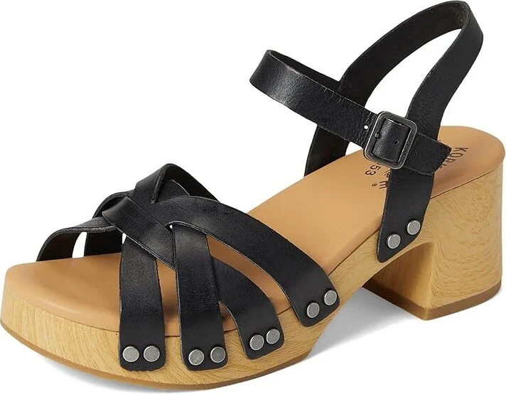 Kork-Ease Ester Women's Sandals Black : 7 M, Leather - Image 5