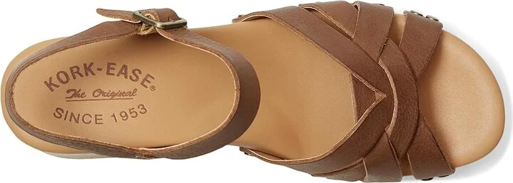 Kork-Ease Ester Women's Sandals Brown Terra : 7 M, Leather - Image 2