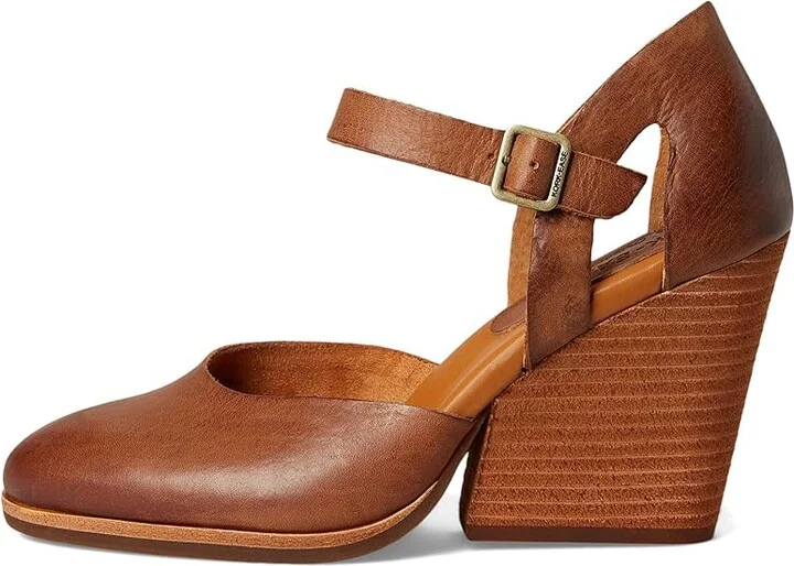 Kork-Ease Harlow High Women's Heels Brown : 7 M, Leather - Image 6
