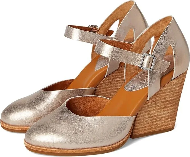 Kork-Ease Harlow High Women's Heels Champagne : 8 M, Leather