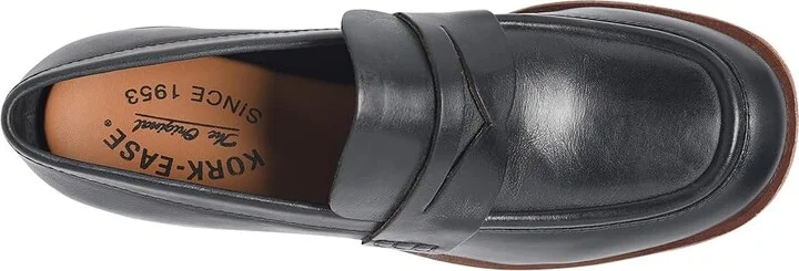 Kork-Ease Keegan Women's Flat Shoes Black : 6 M, Leather - Image 2
